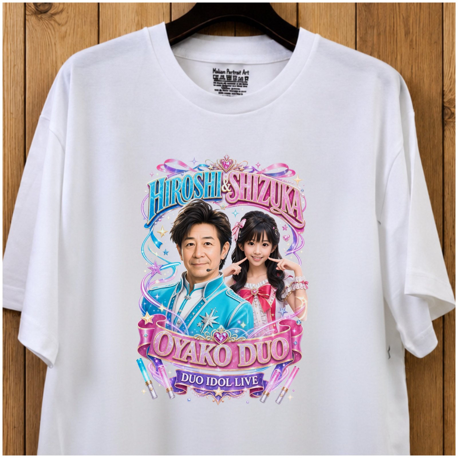 アイドルペアTシャツ