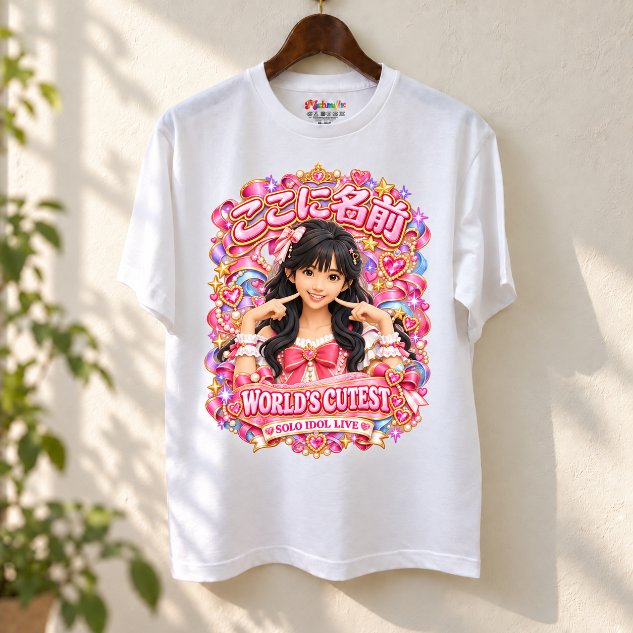 アイドルシングルTシャツ