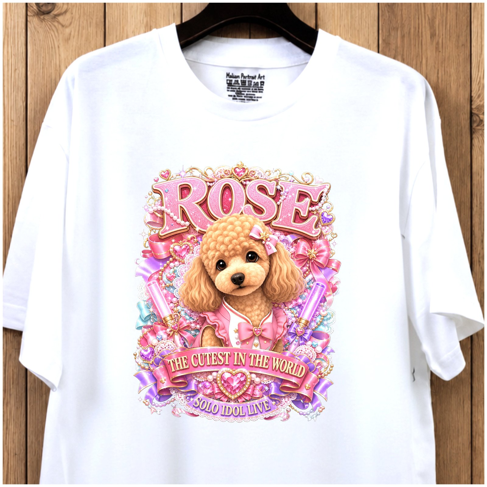 アイドルシングルTシャツ