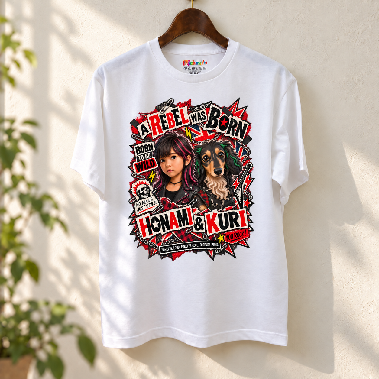 パンクペアTシャツ