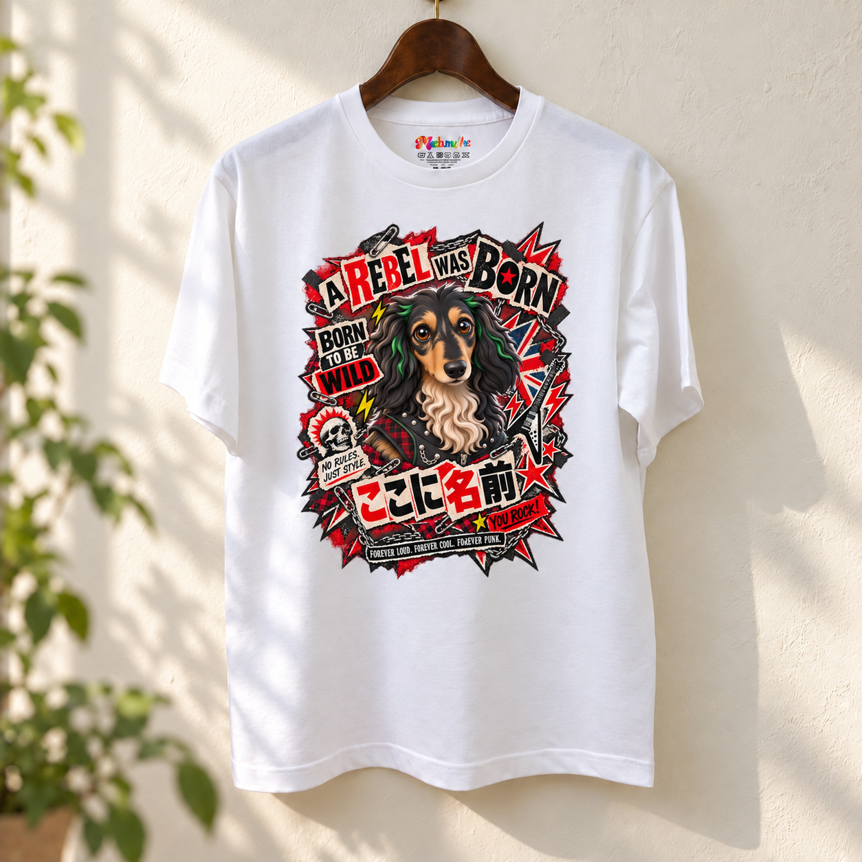パンクシングルTシャツ