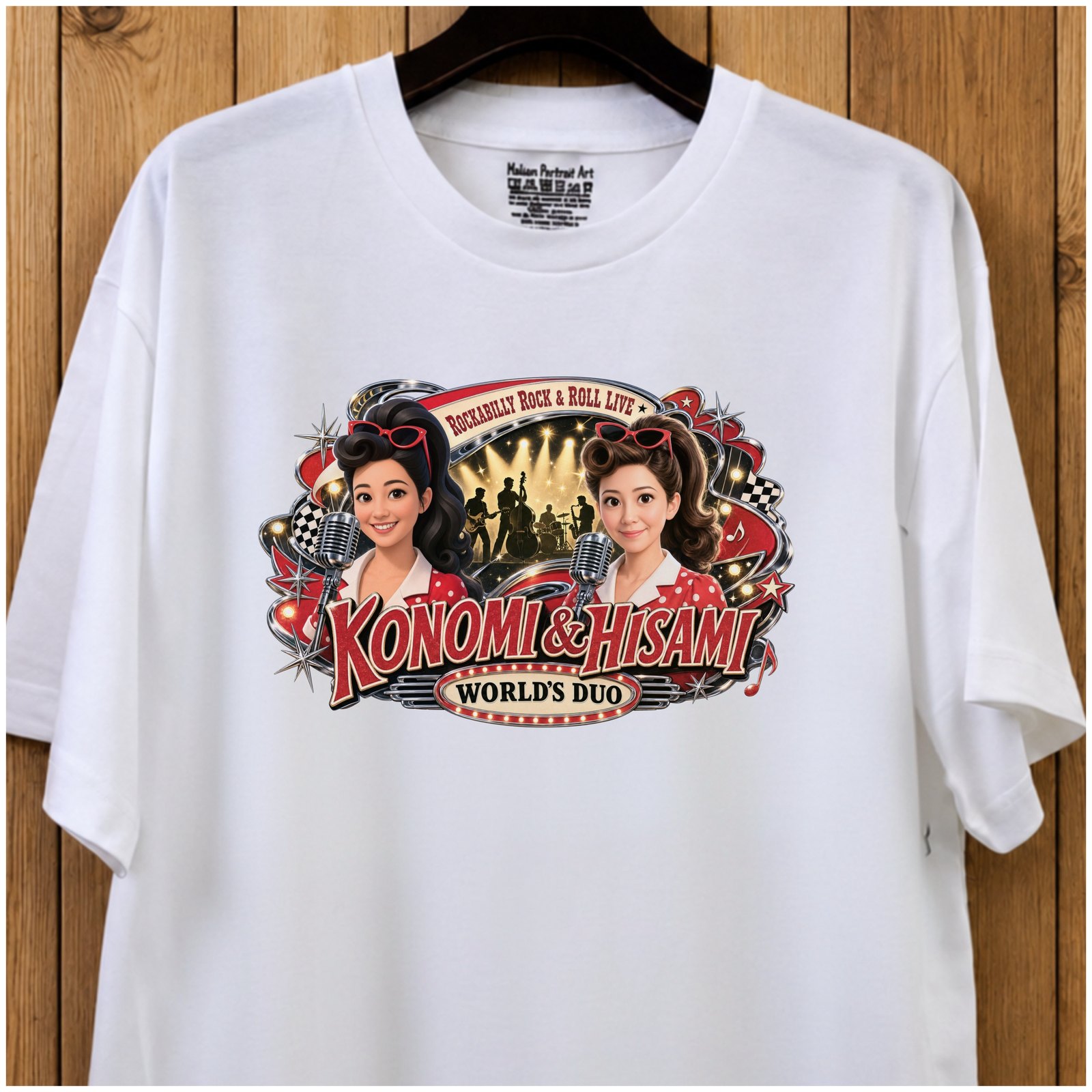 ロカビリーペアTシャツ