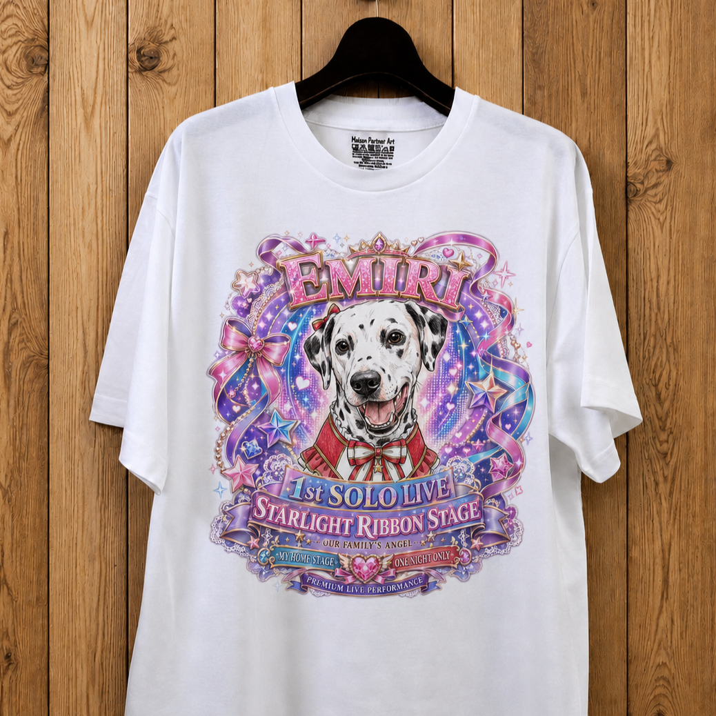 ダルメシアンのTシャツの商品写真